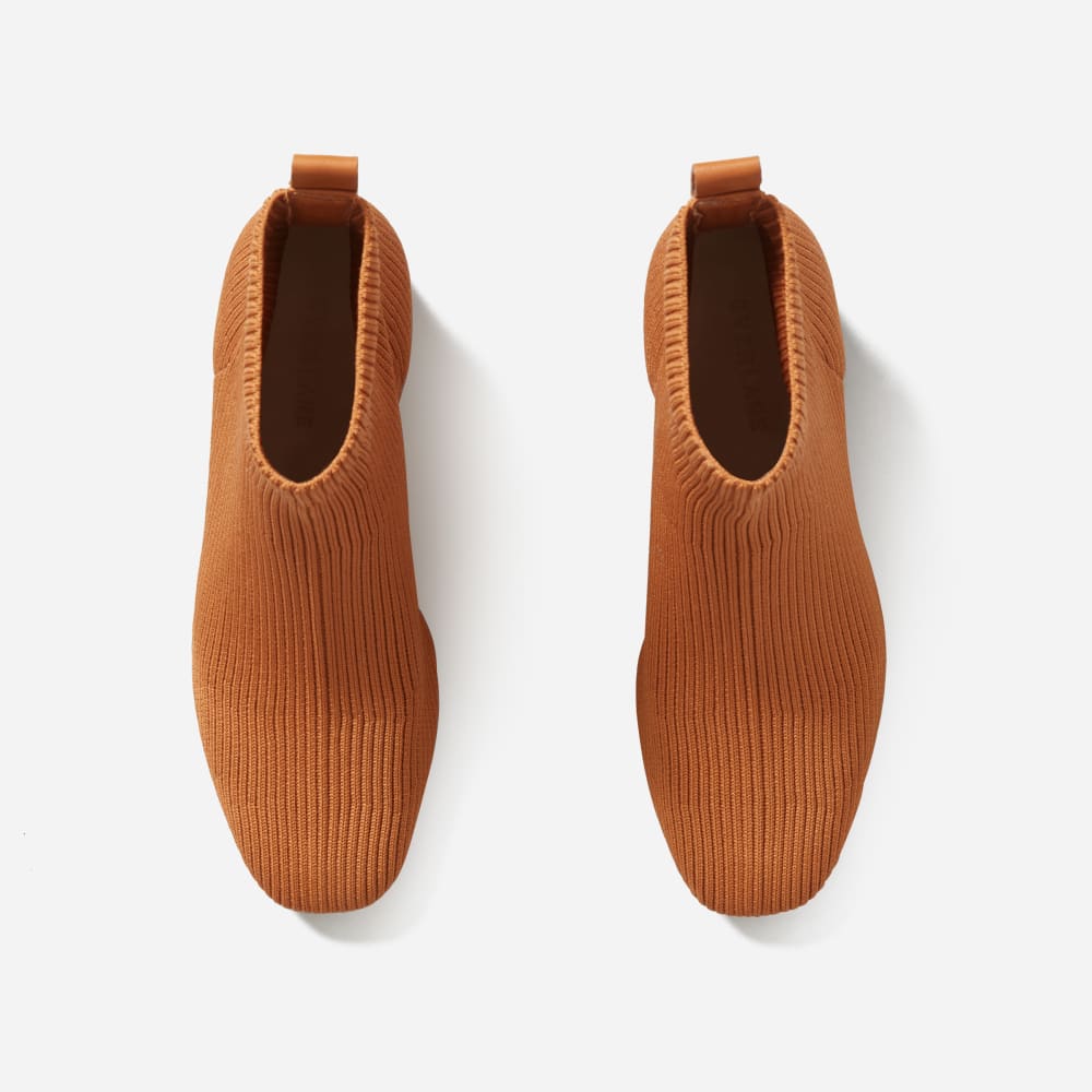 The Glove Boot in Toffee — detail view