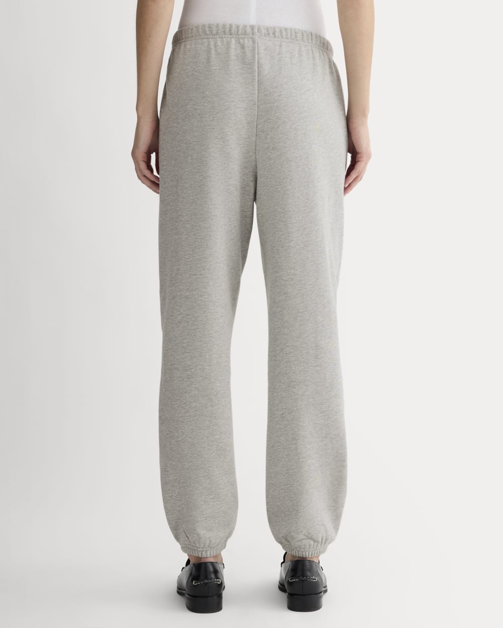 The Off-Duty Jogger in Heathered Grey — detail view