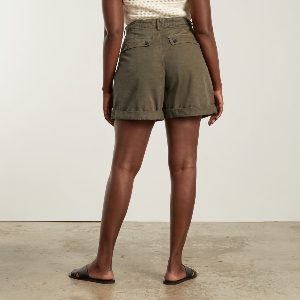 The Tourist Short in Beech — detail view