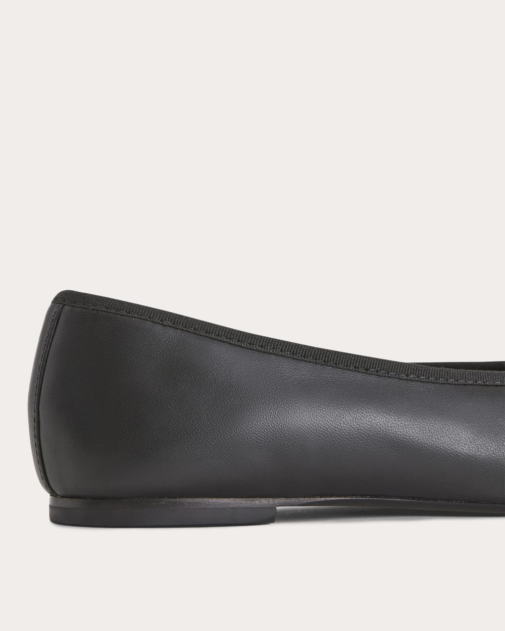 The Day Ballet Flat in Black — detail view