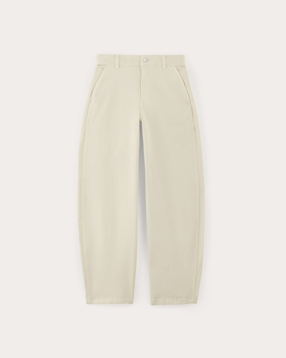 The Utility Curve Pant in Bone — alternate view