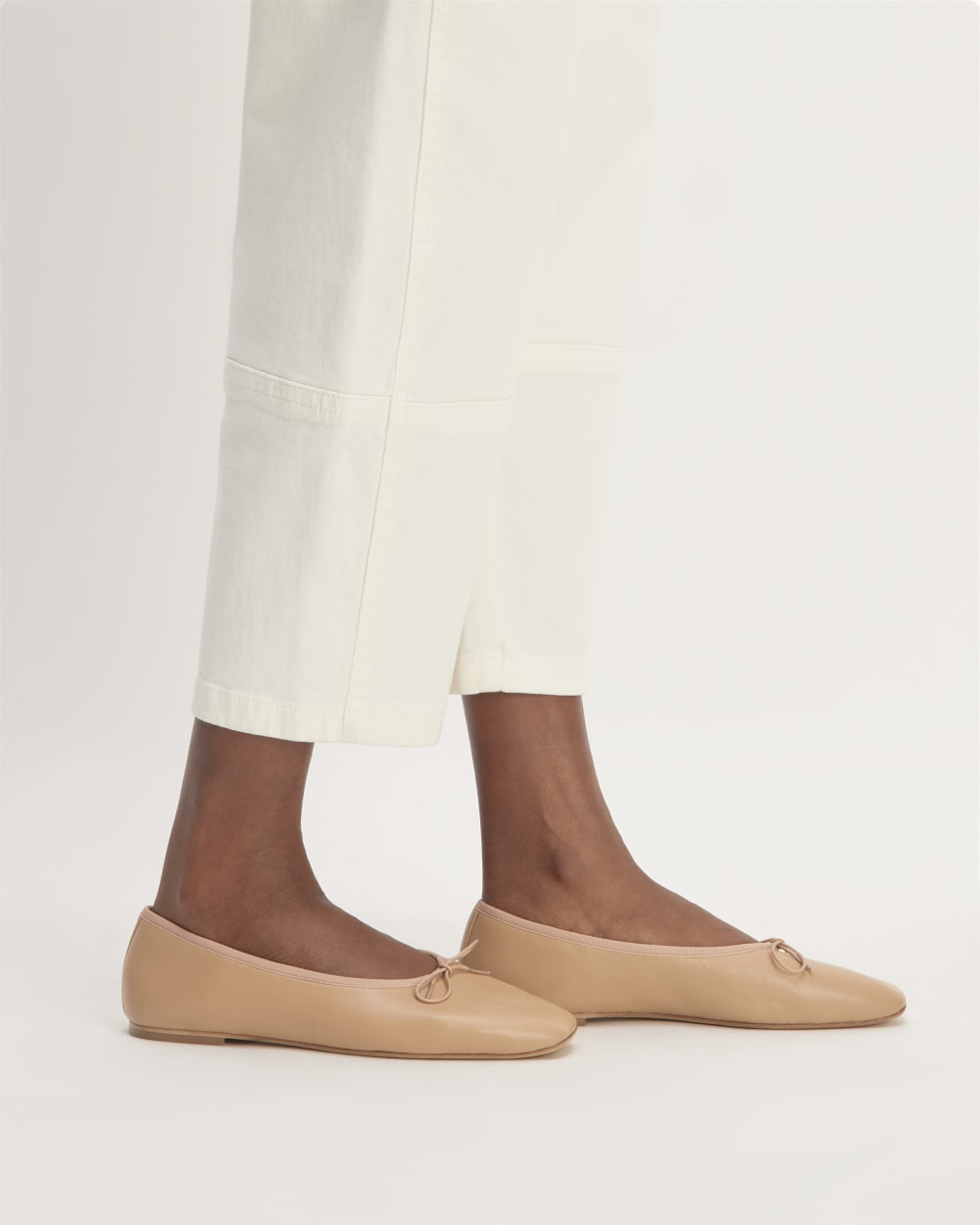 The Day Ballet Flat in Blush Tan — alternate view