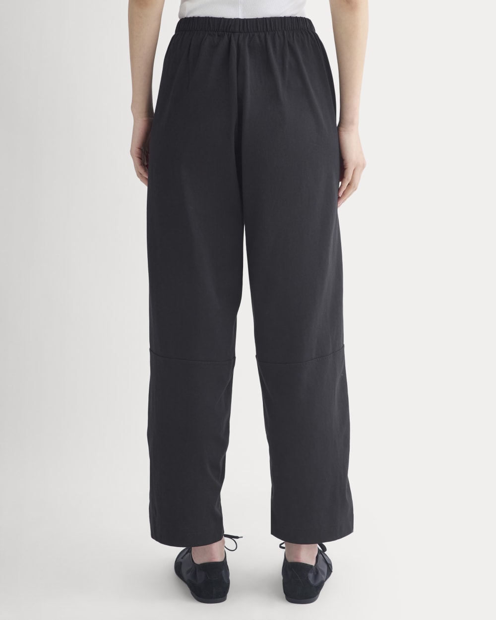 Weekend Track Pant in Black — detail view