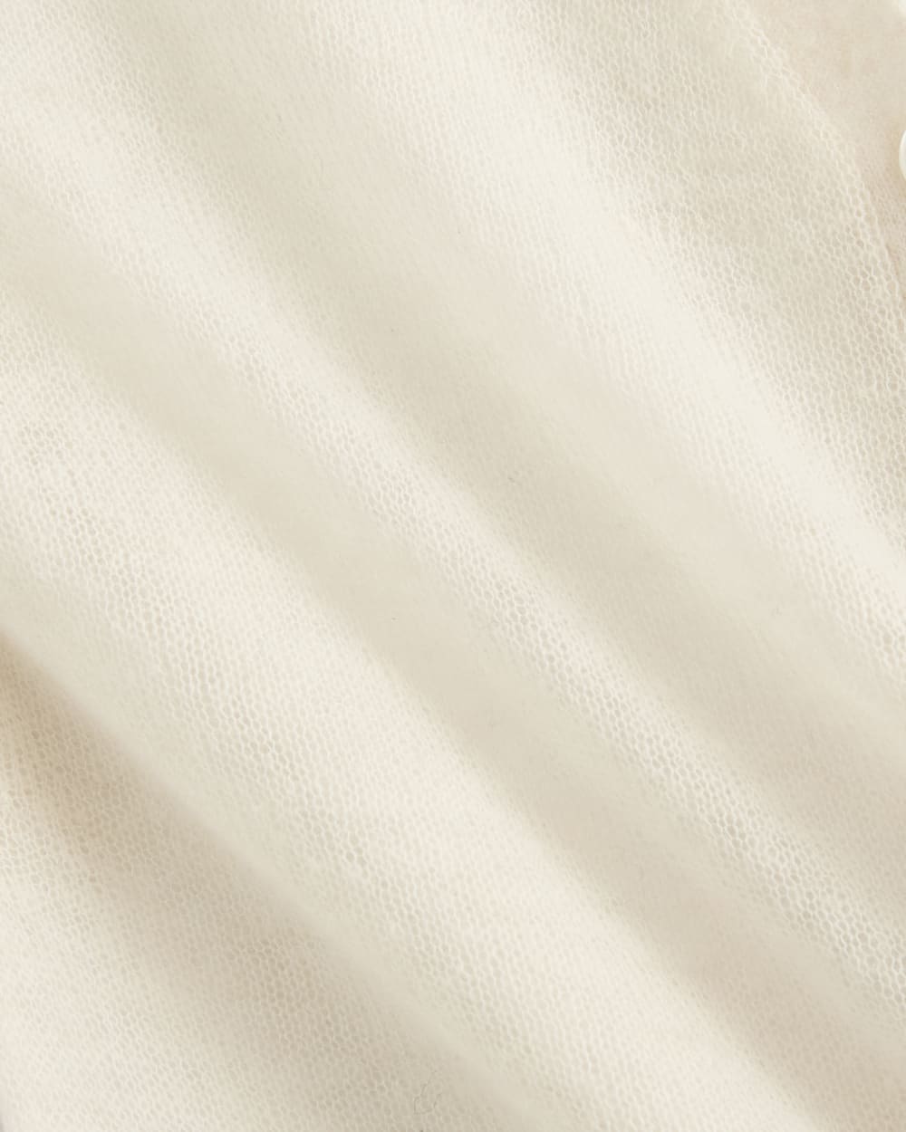 The Air Alpaca ™ High V Cardigan in Birch — detail view