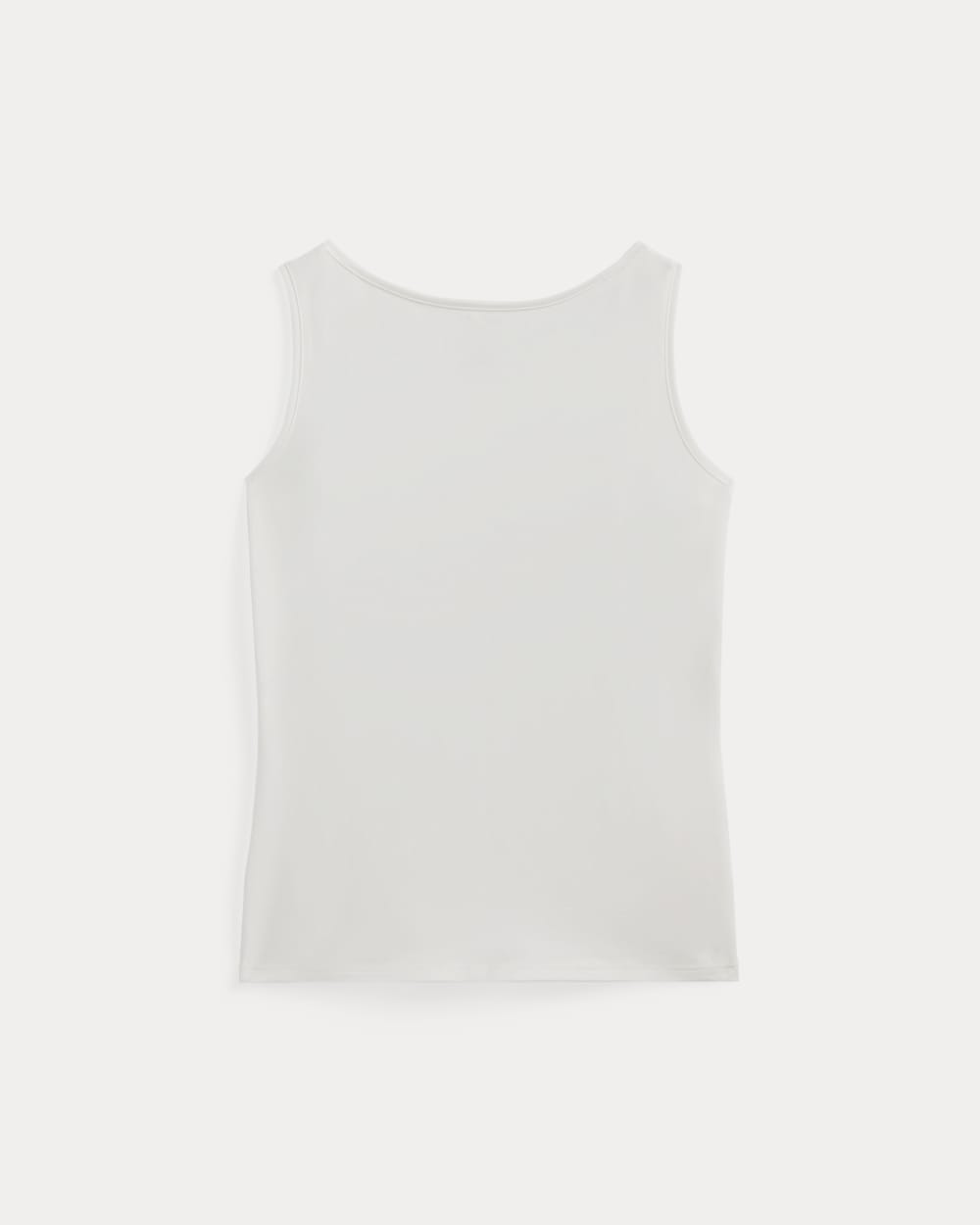 The Form Boatneck Tank in White — alternate view