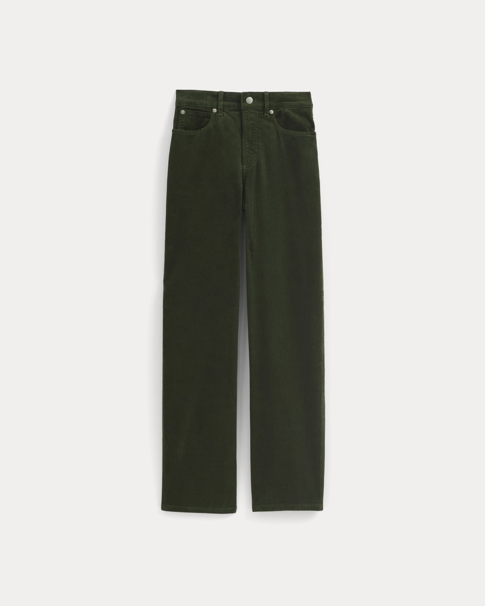 The Way-High® Corduroy Pant in Dark Forest — alternate view