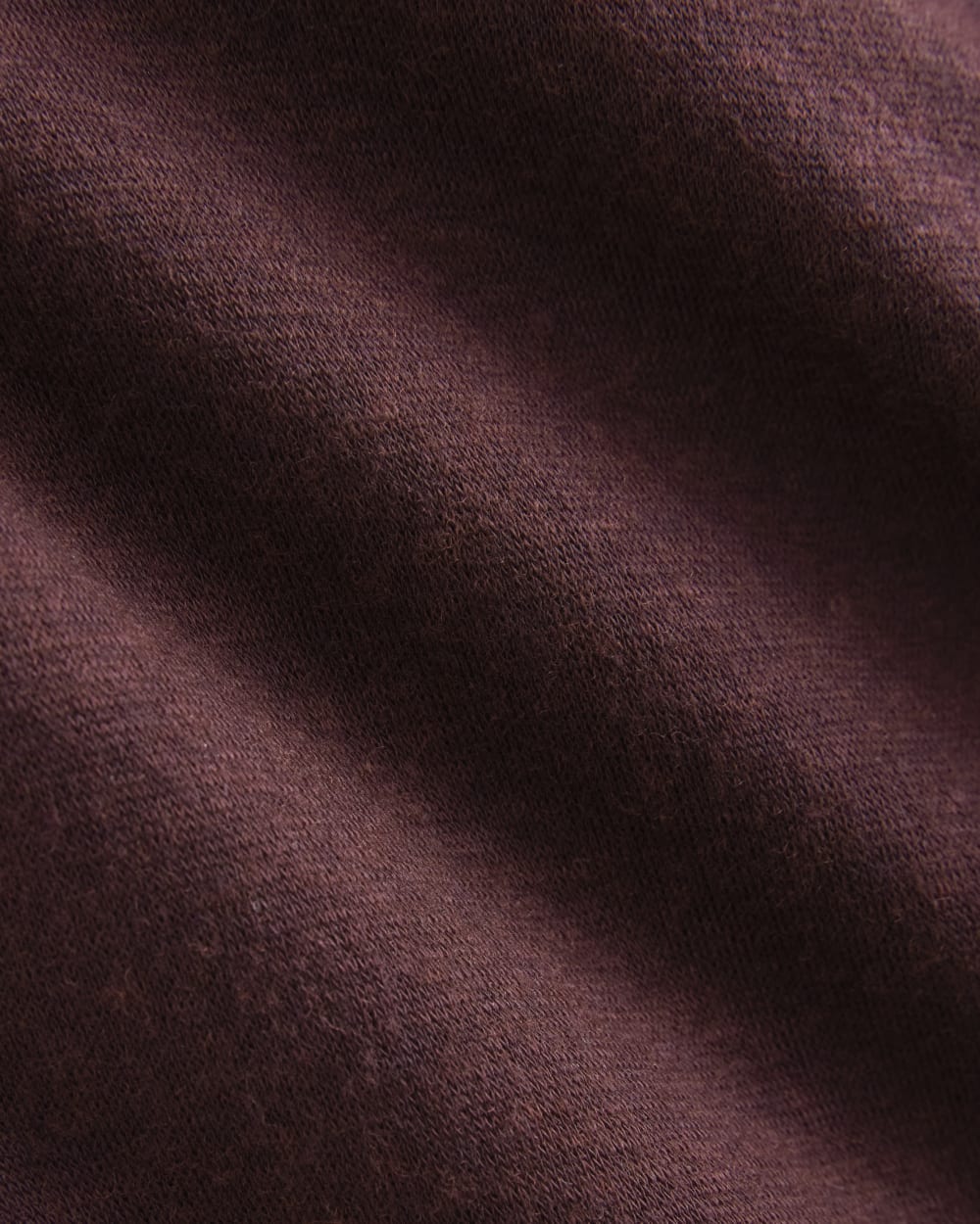 Sleeveless Button-Up in Butterluxe in Deep Plum — detail view