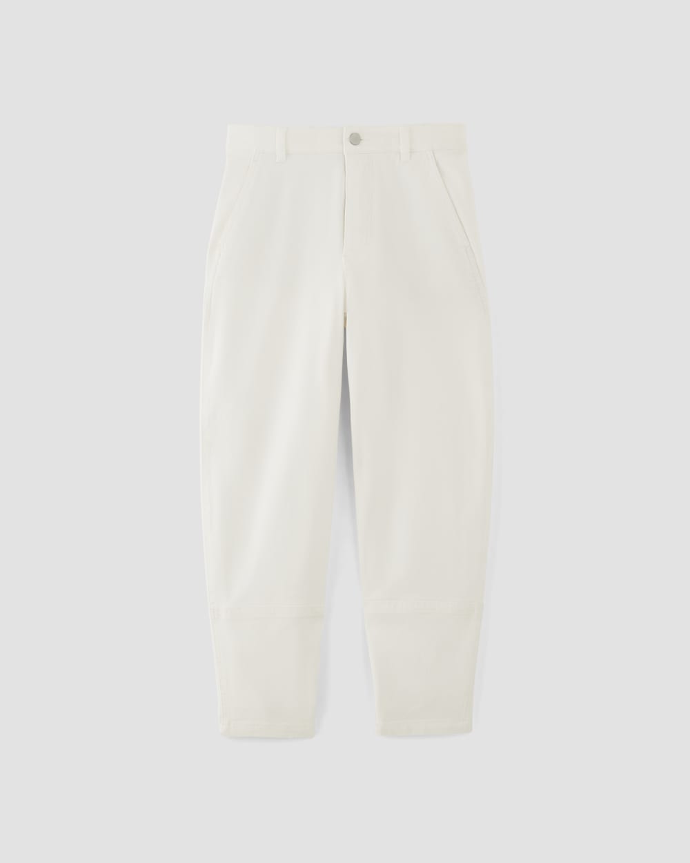 The Utility Barrel Pant in Bone — alternate view