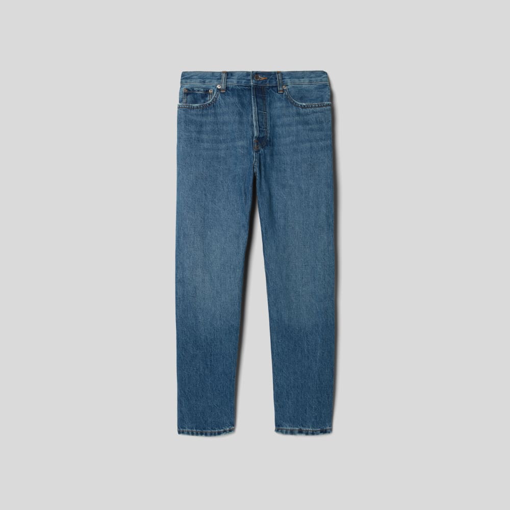 The Rigid Slouch Jean in Washed Indigo — alternate view