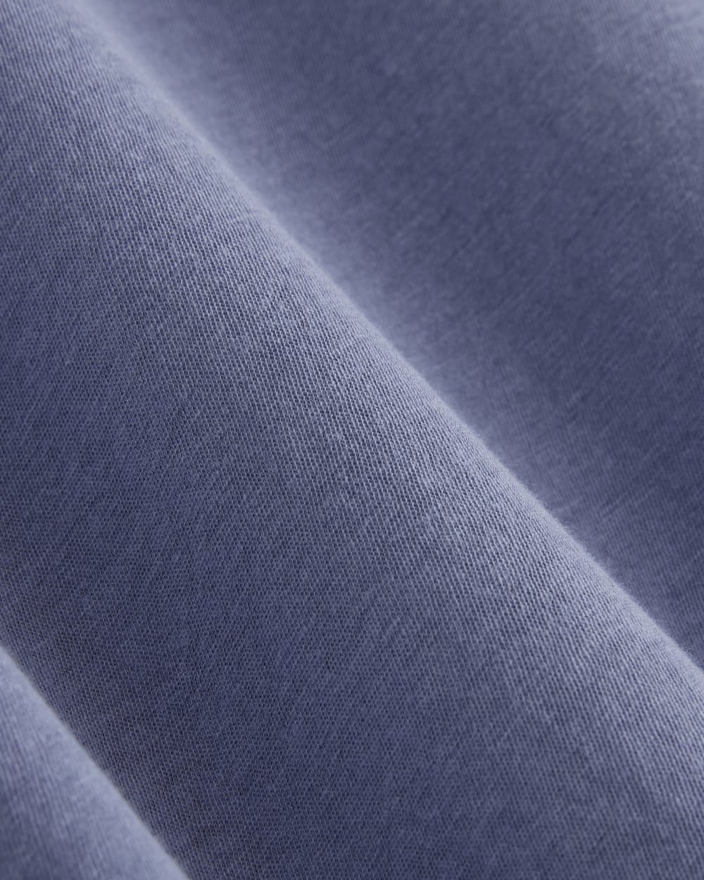 The Air Tee in Blue Dusk — detail view