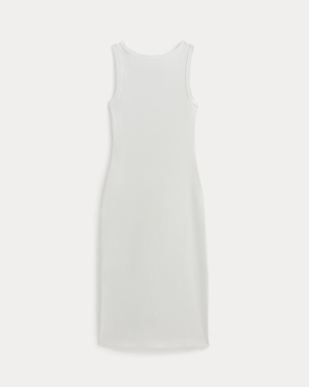 The Selfie Tank Dress in White — alternate view
