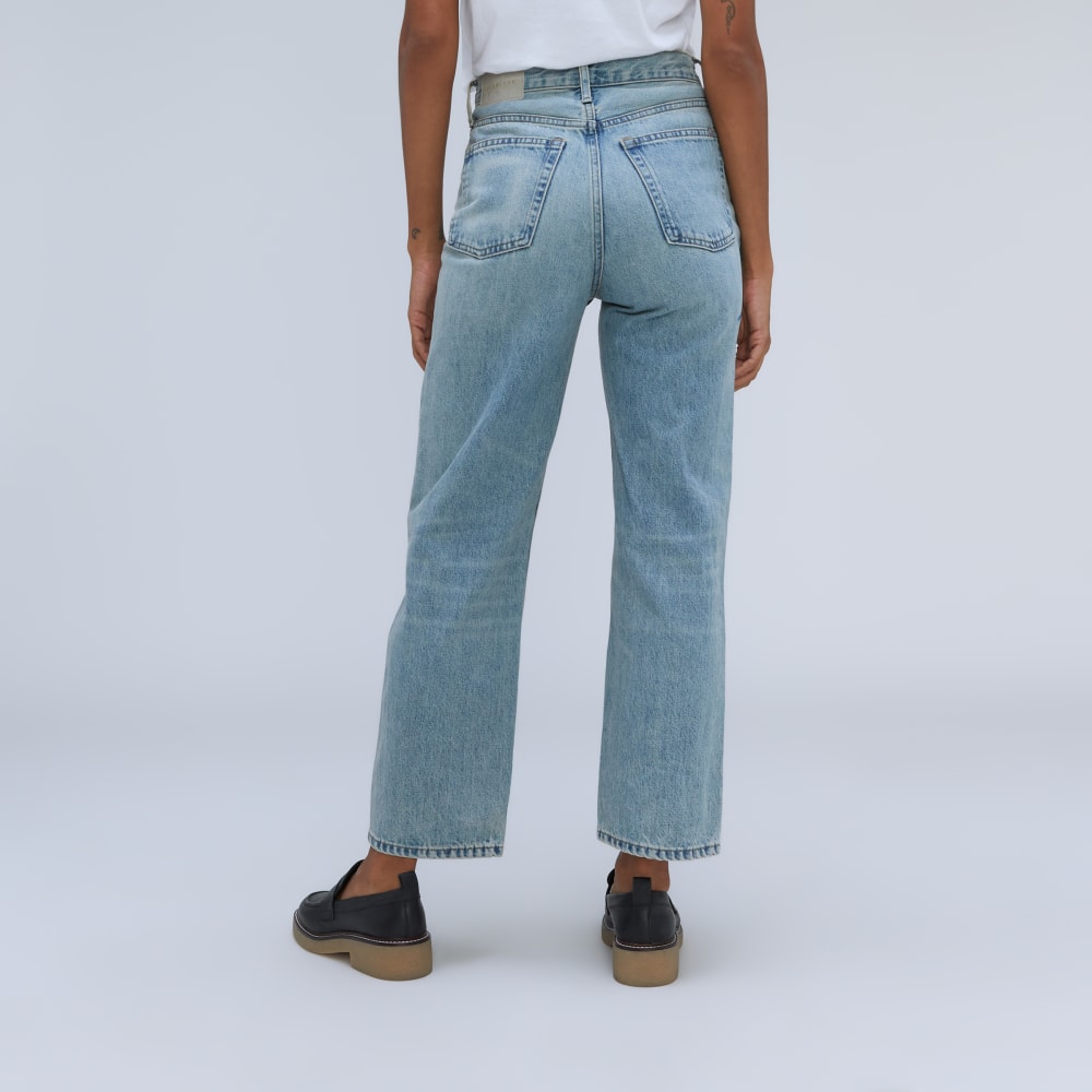 The Rigid Way-High® Jean in Paint Splatter — detail view