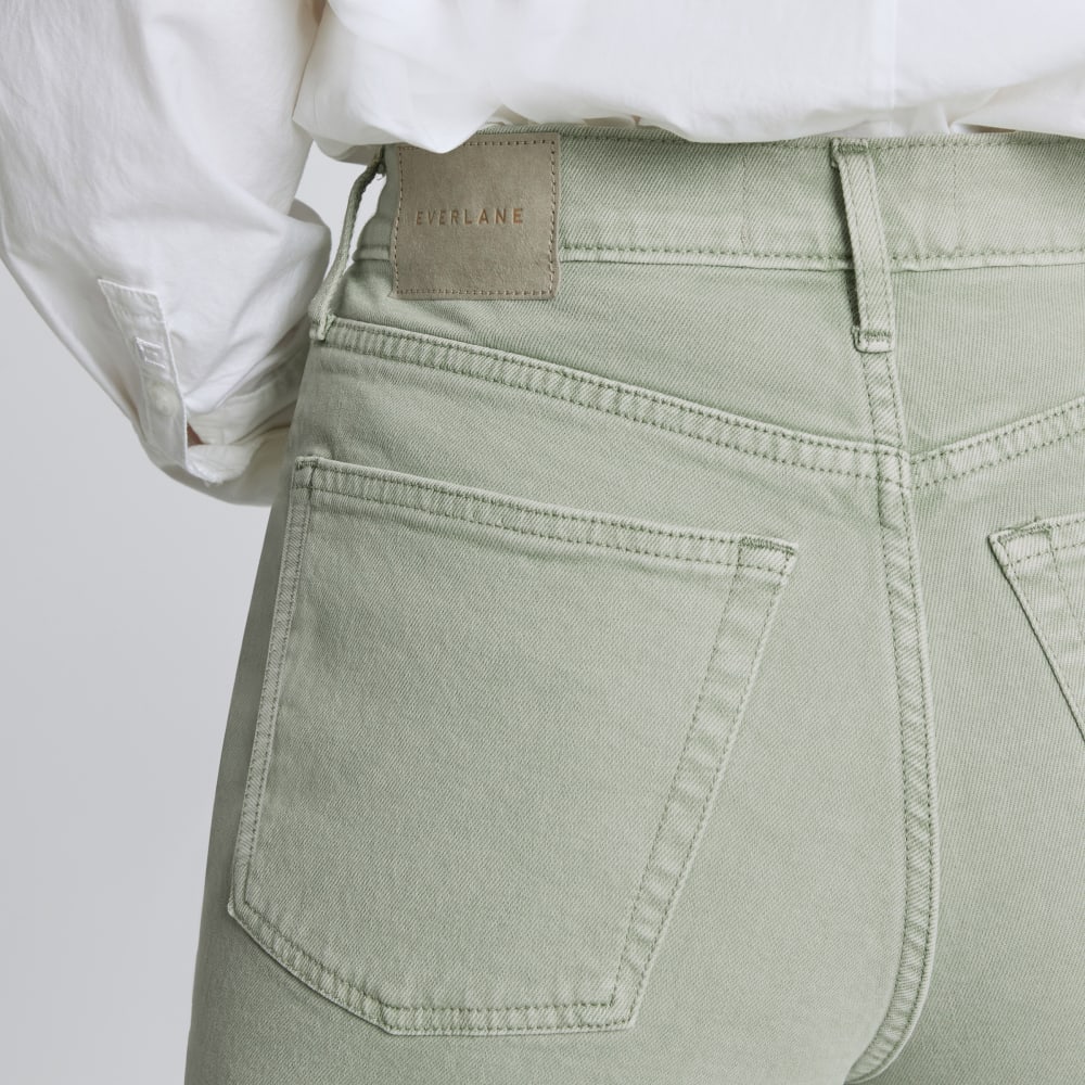 The Original Cheeky® Jean in Aqua Grey — detail view