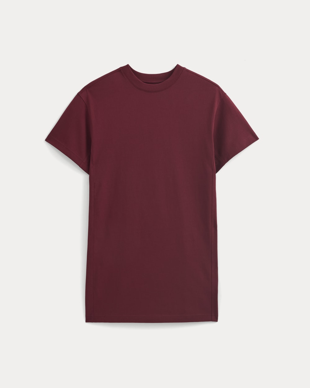 Weekend Tee Mini Dress in Pomegranate — alternate view