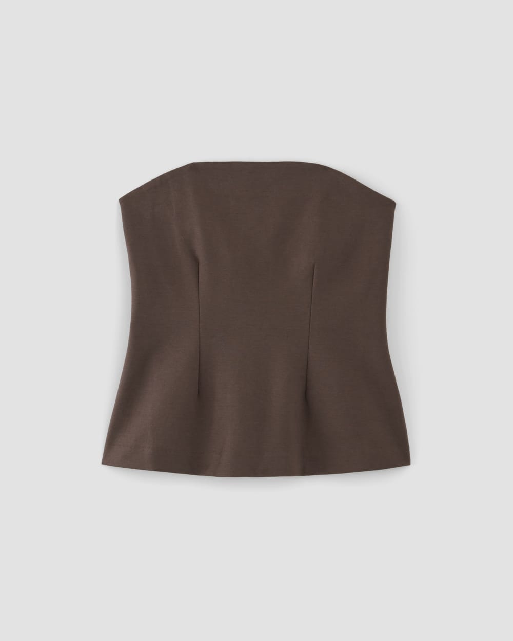 The Dream Tube Top in Earth Brown — alternate view