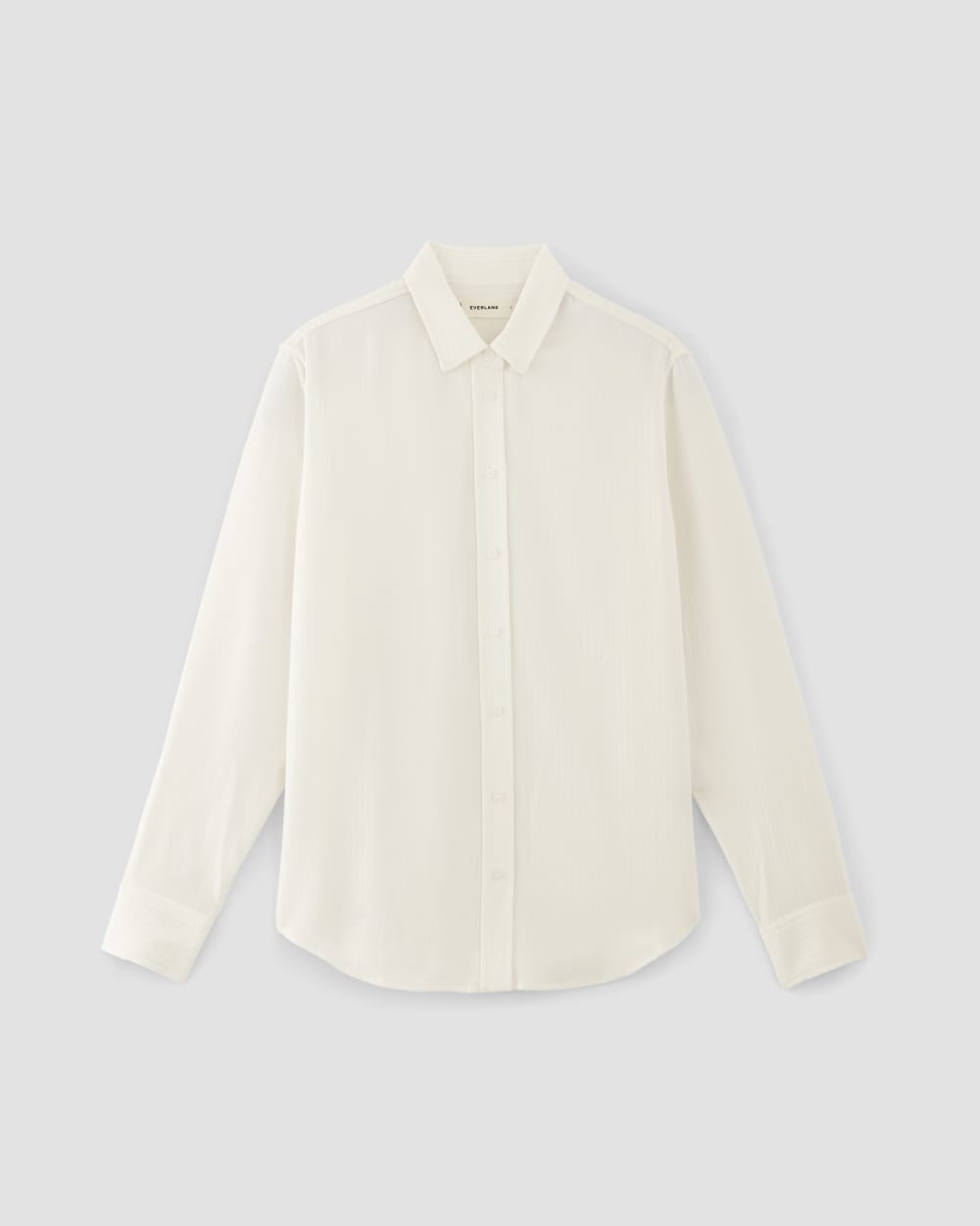 The City Stripe Relaxed Shirt in Bone — alternate view