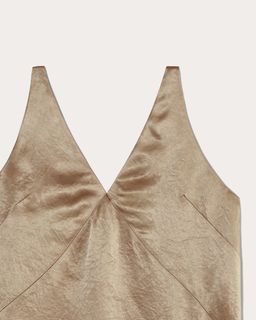 The Satin Tank in Champagne — detail view