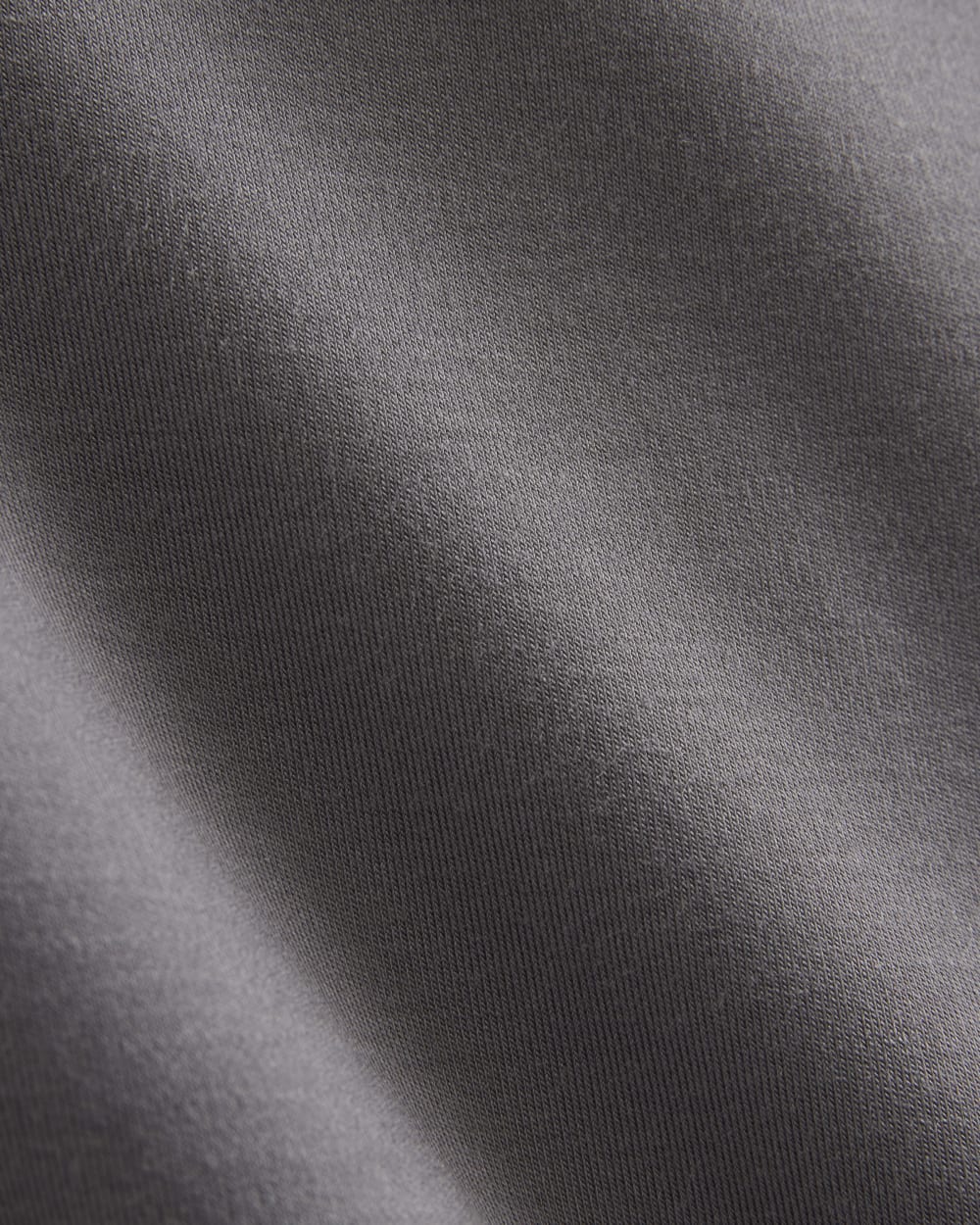 Halter Tank in Charcoal Grey — detail view