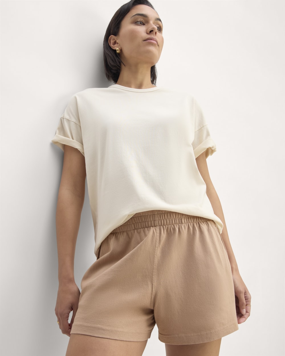 The Off-Duty Short in Chanterelle — detail view