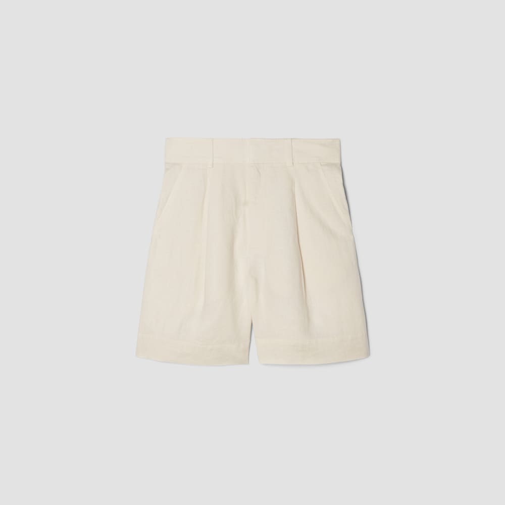 The Linen Way-High® Drape Short in Canvas — alternate view