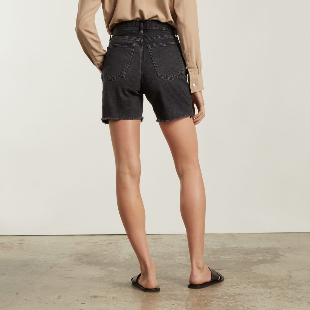 The Way-High® Jean Short in Hartford Cloud — detail view