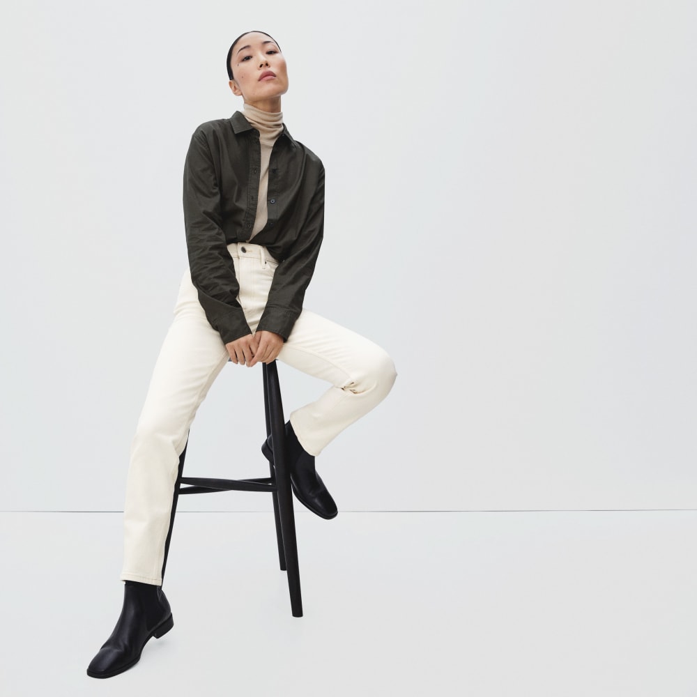 The Original Cheeky® Jean in Ecru — detail view