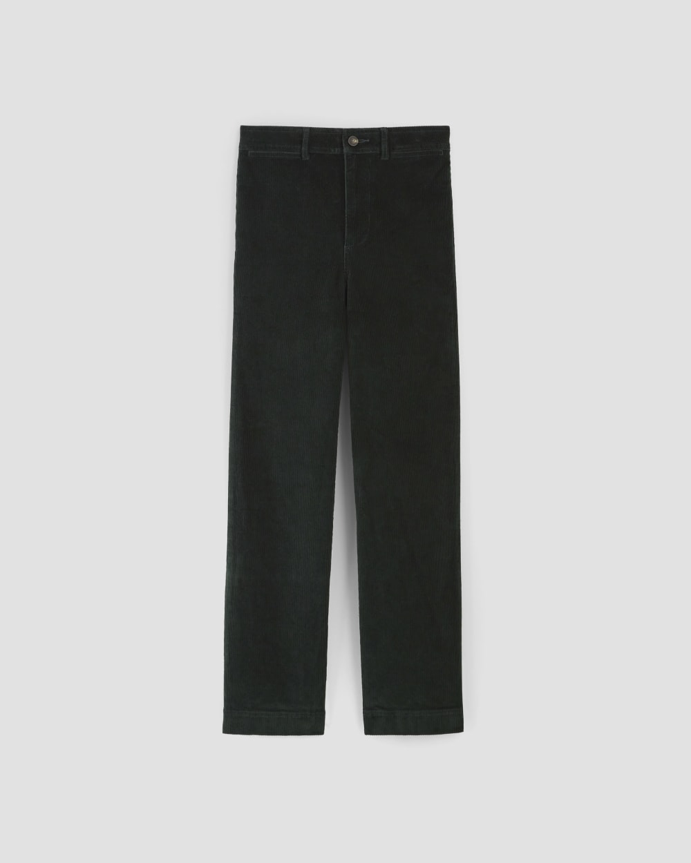 The Corduroy Wide-Leg Pant in Scarab — alternate view