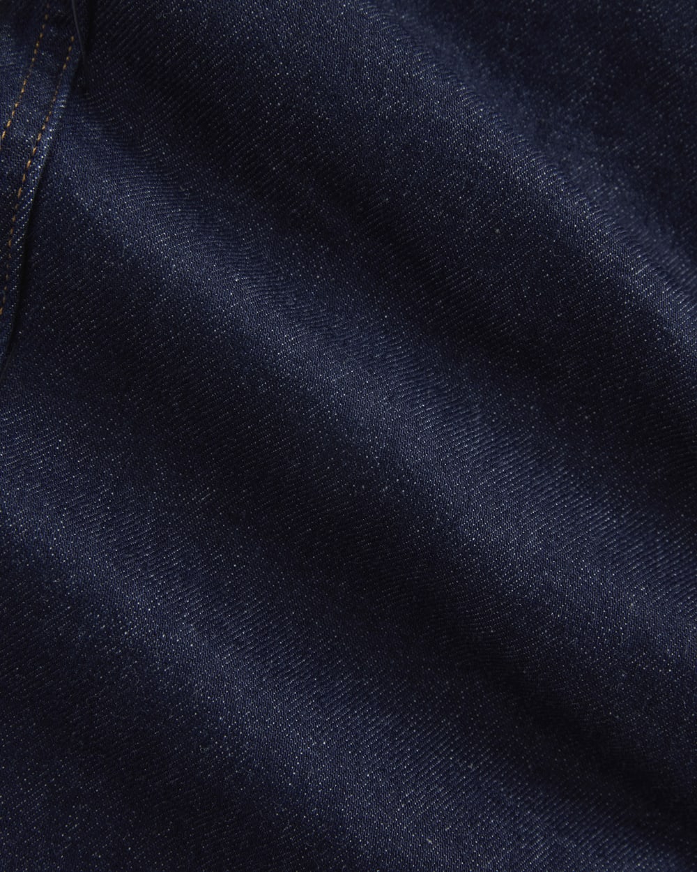 High-Rise Cigarette Jean in Pure Blue — detail view