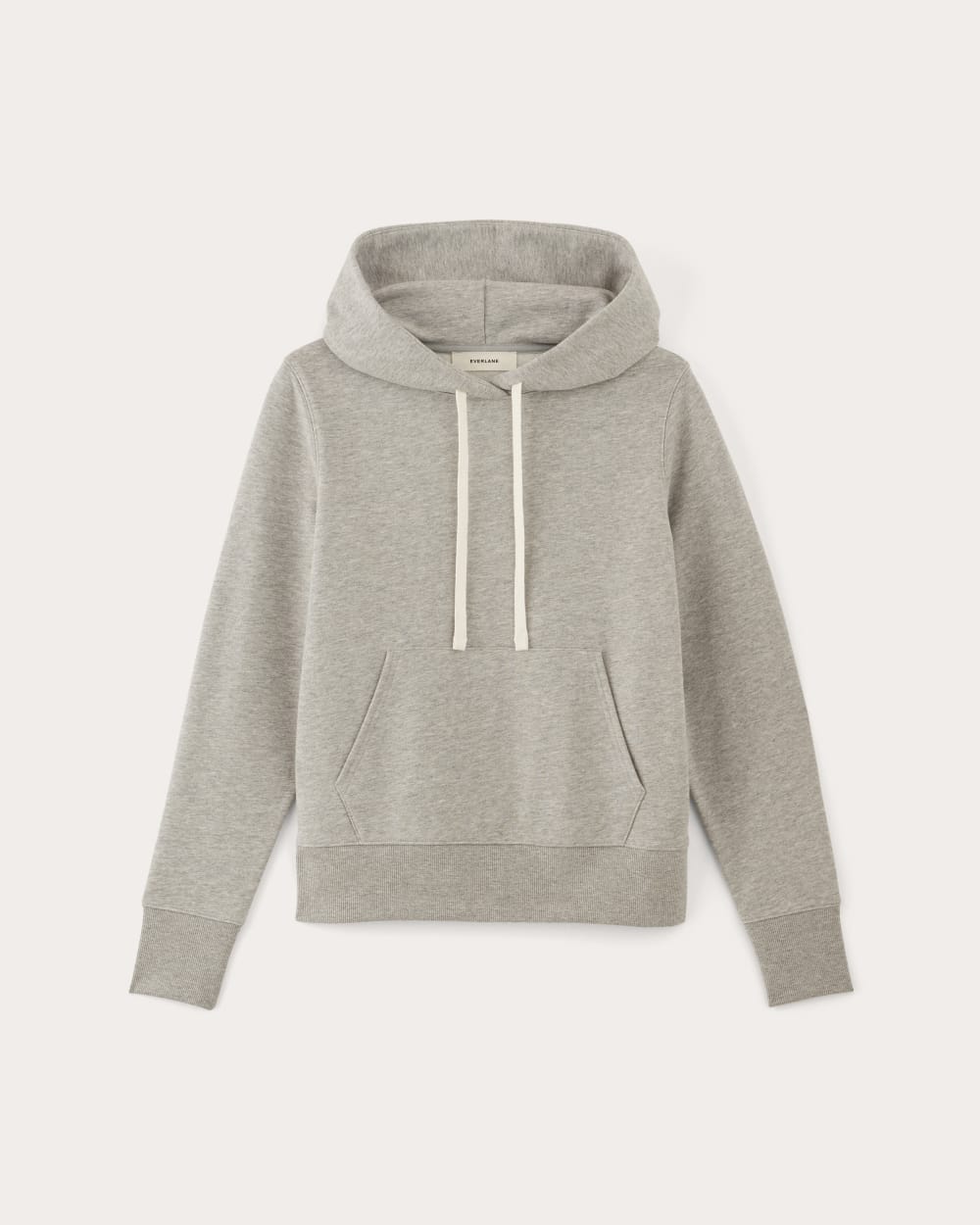 The Off-Duty Terry Hoodie in Heathered Grey — alternate view