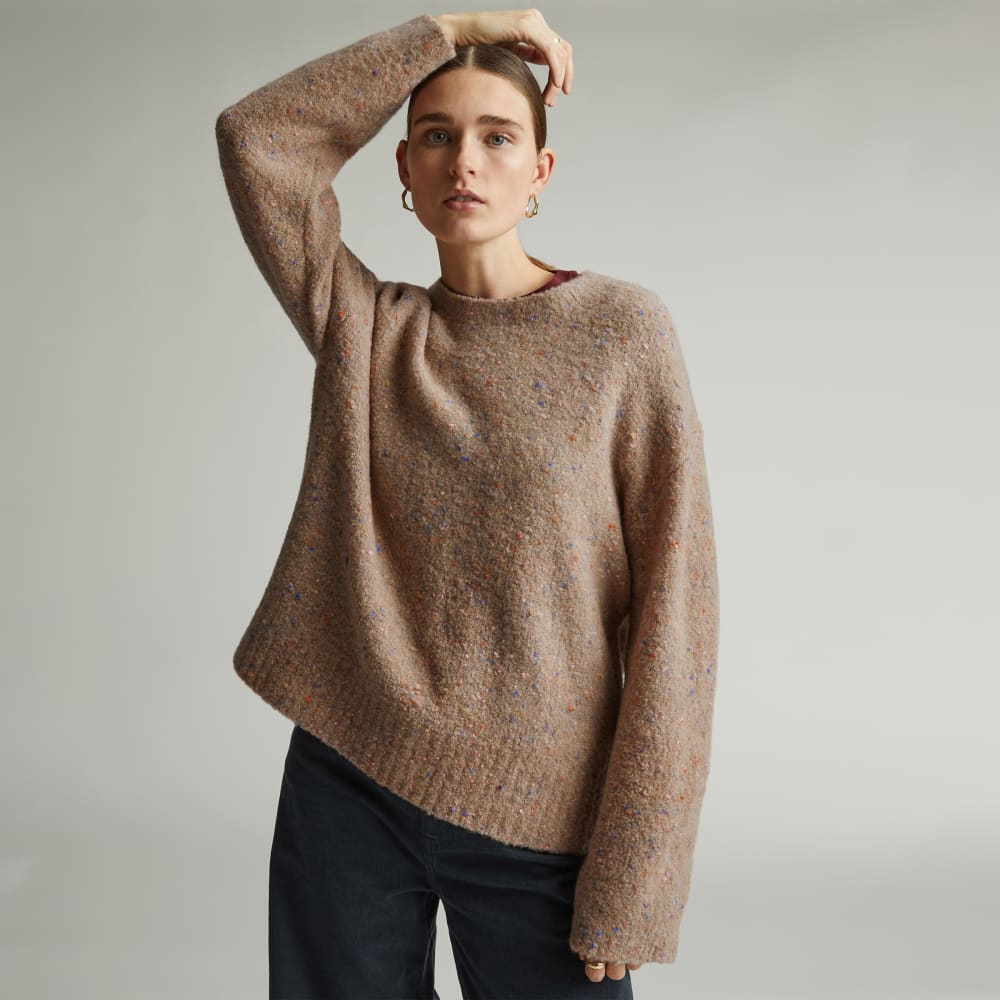 The Confetti Crew in Taupe Multi — front view