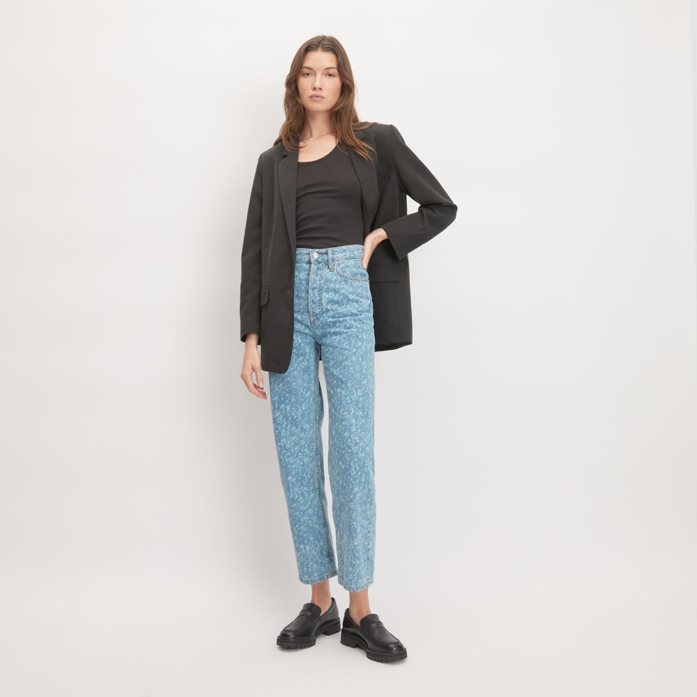 The Rigid Way-High® Jean in Light Painterly Strokes — front view