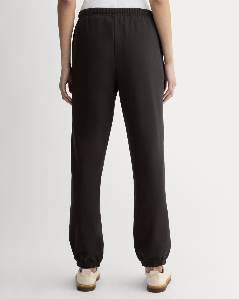 The Off-Duty Jogger in Black — detail view