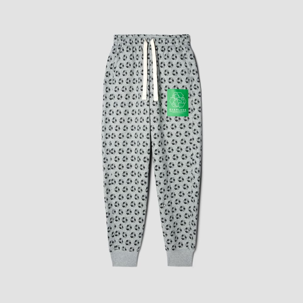 The ReTrack Jogger in Earth Day Grey — alternate view