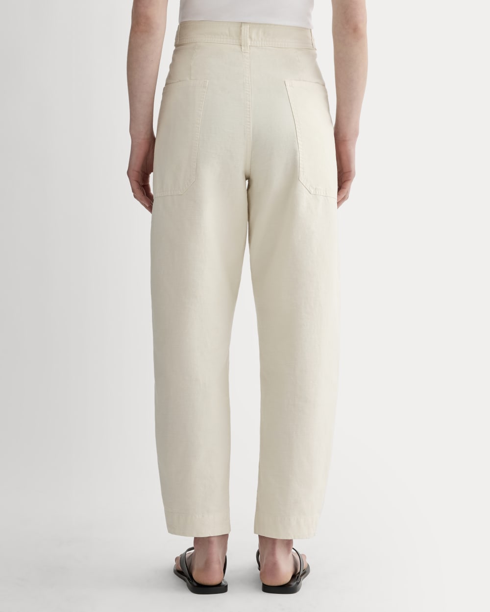 The Fatigue Barrel Pant in Birch — detail view