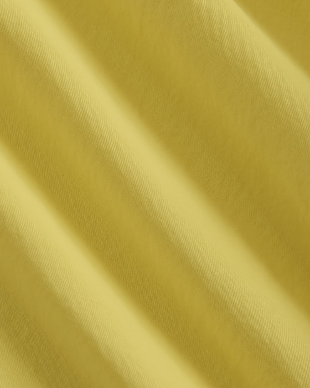 Oversized Parachute Parka in Celandine — detail view