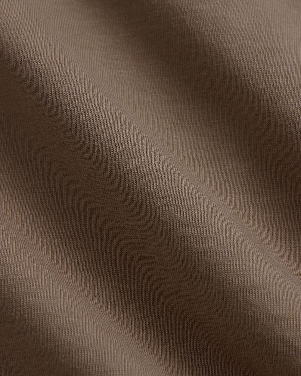 The Tank in Essential Cotton in Mocha — detail view