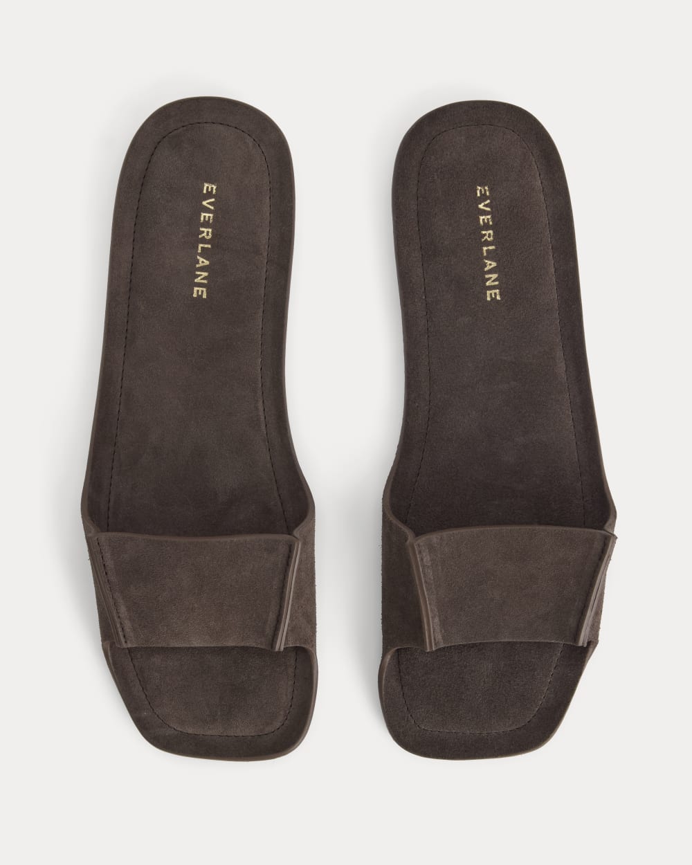 Made in Italy Opanka Band Sandal in Cacoa Suede — alternate view