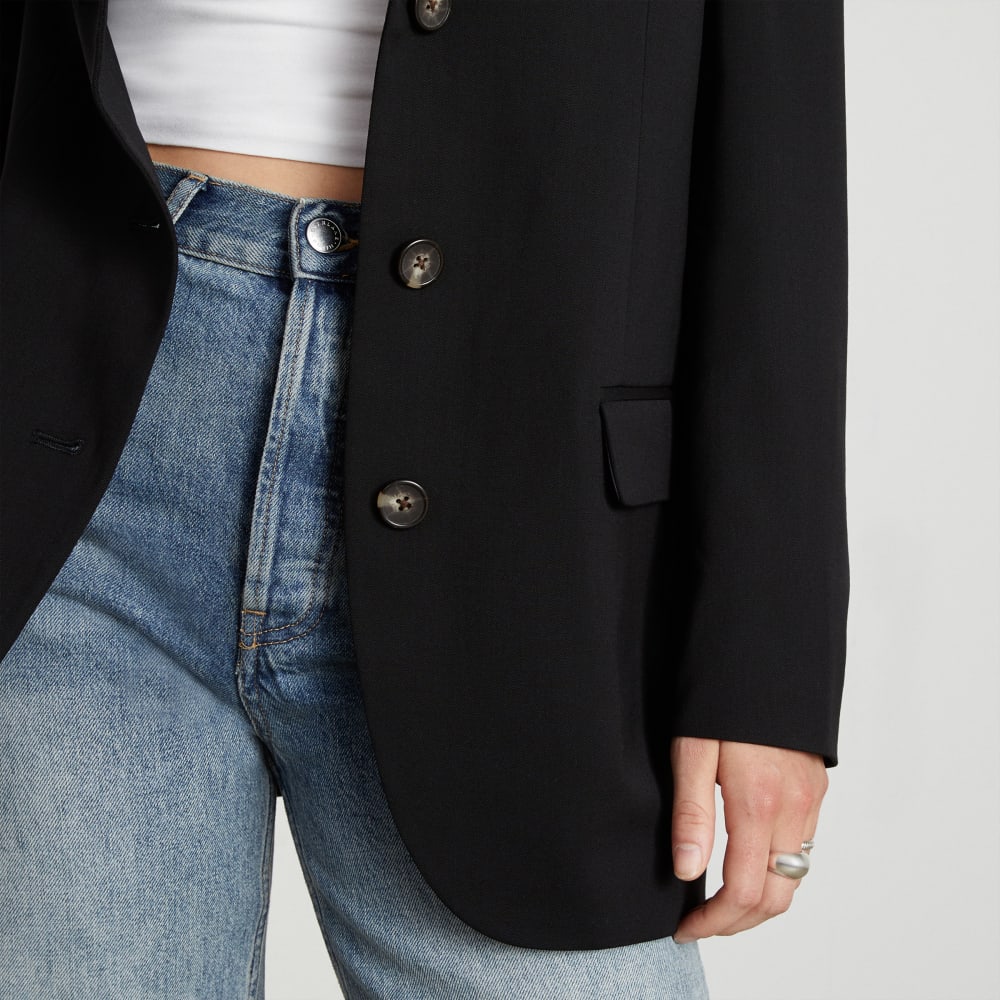The ’80s Blazer in Black — detail view