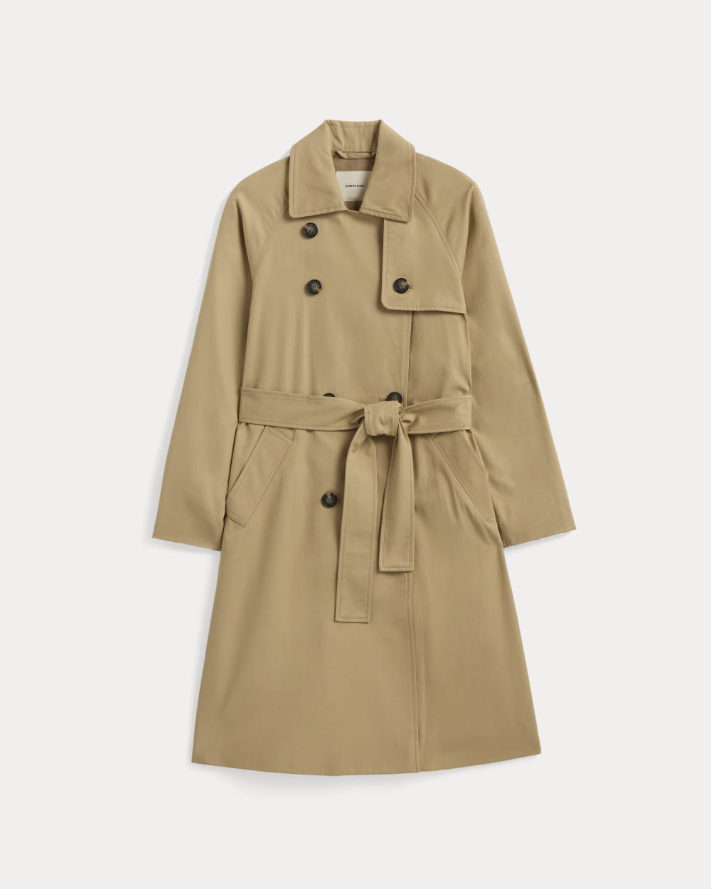 The Modern Trench Coat in Cornstalk — alternate view
