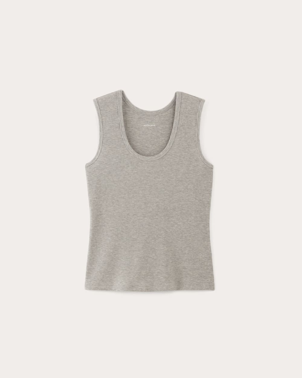 The Shimmy Tank in Heathered Grey — alternate view