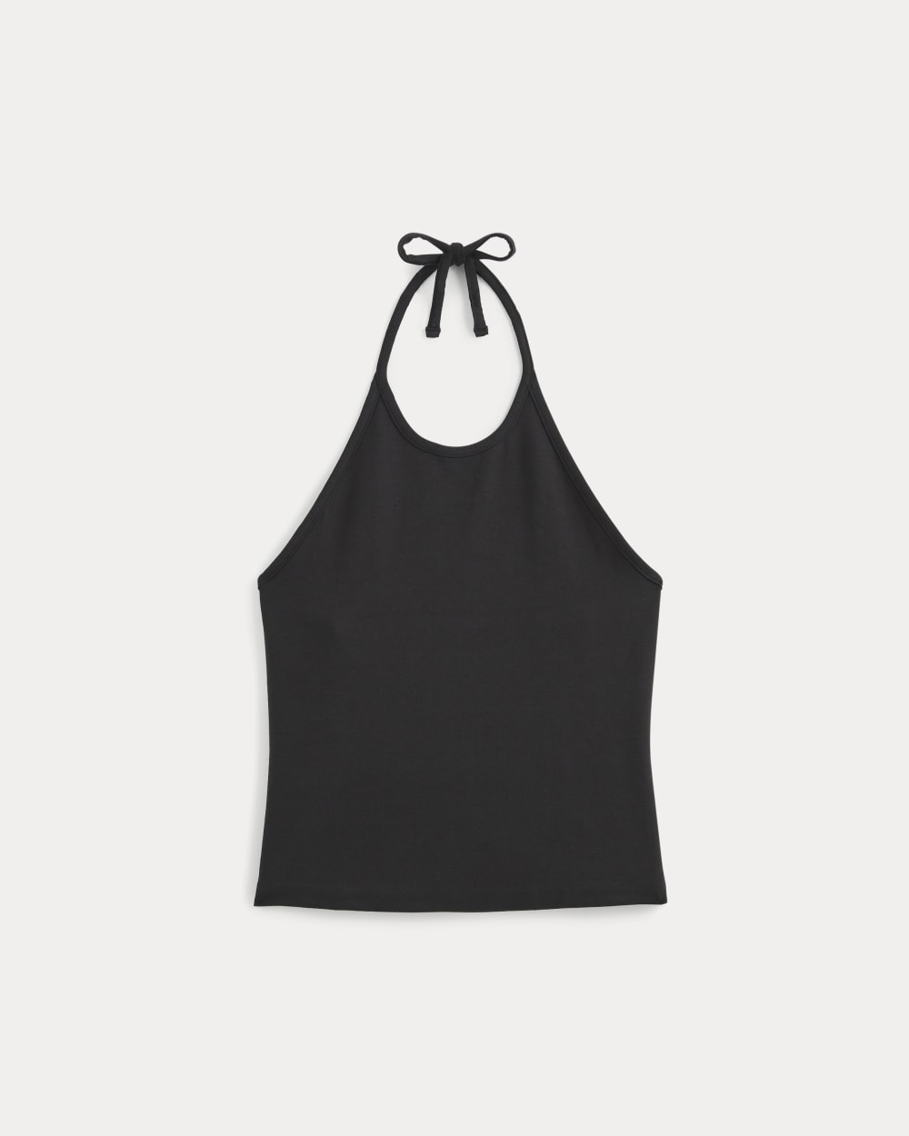 The Form Halter Top in Black — alternate view