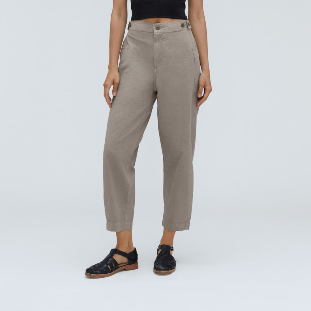 The Fatigue Barrel Pant in Clay — alternate view