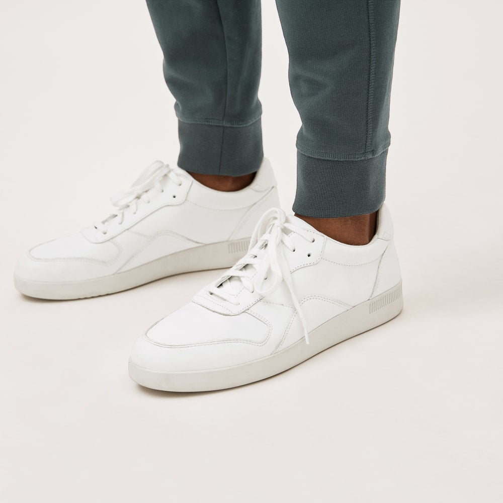 The Court Sneaker in White — alternate view