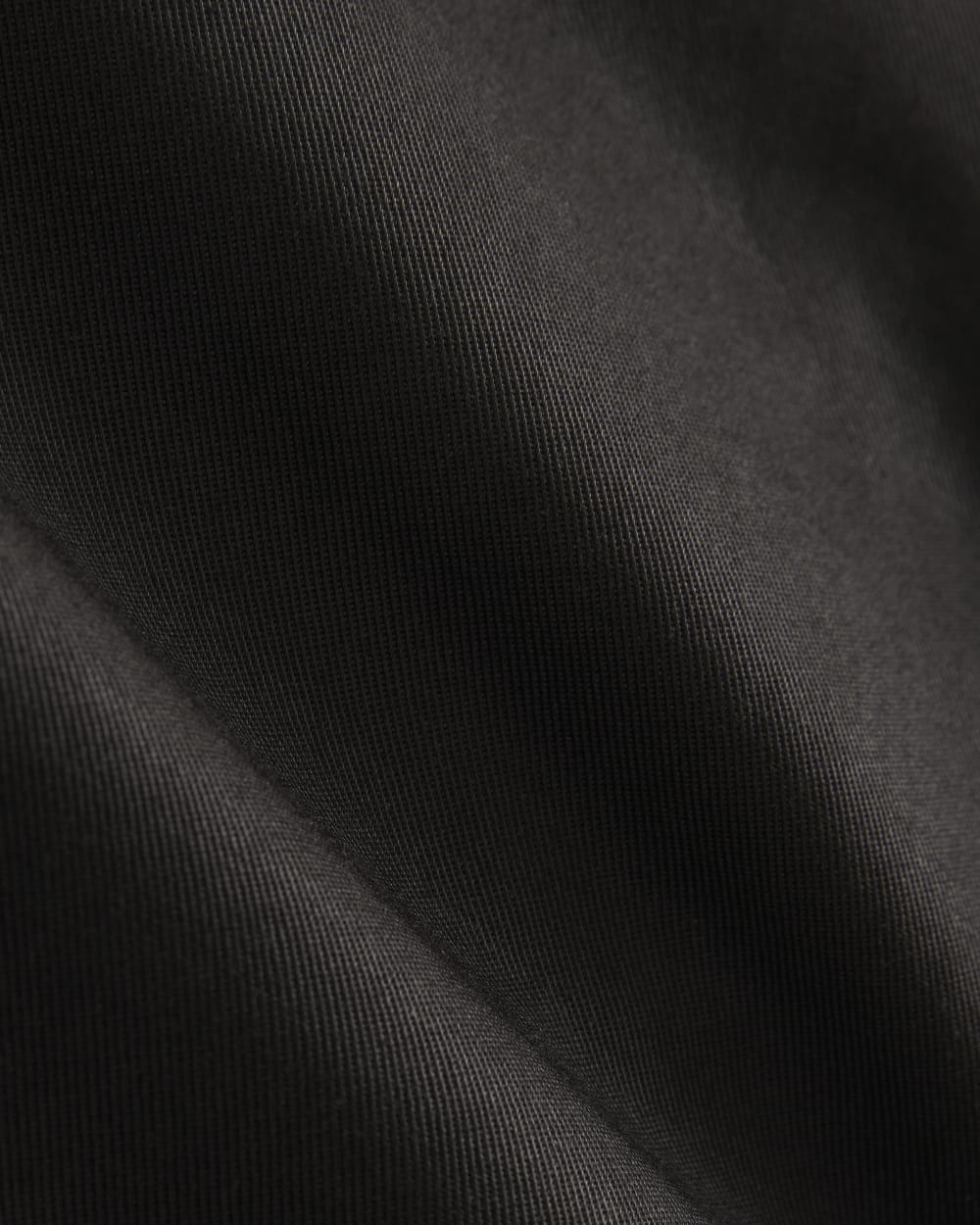 Wide-Leg Cargo Trouser in Buttersmooth in Black — detail view