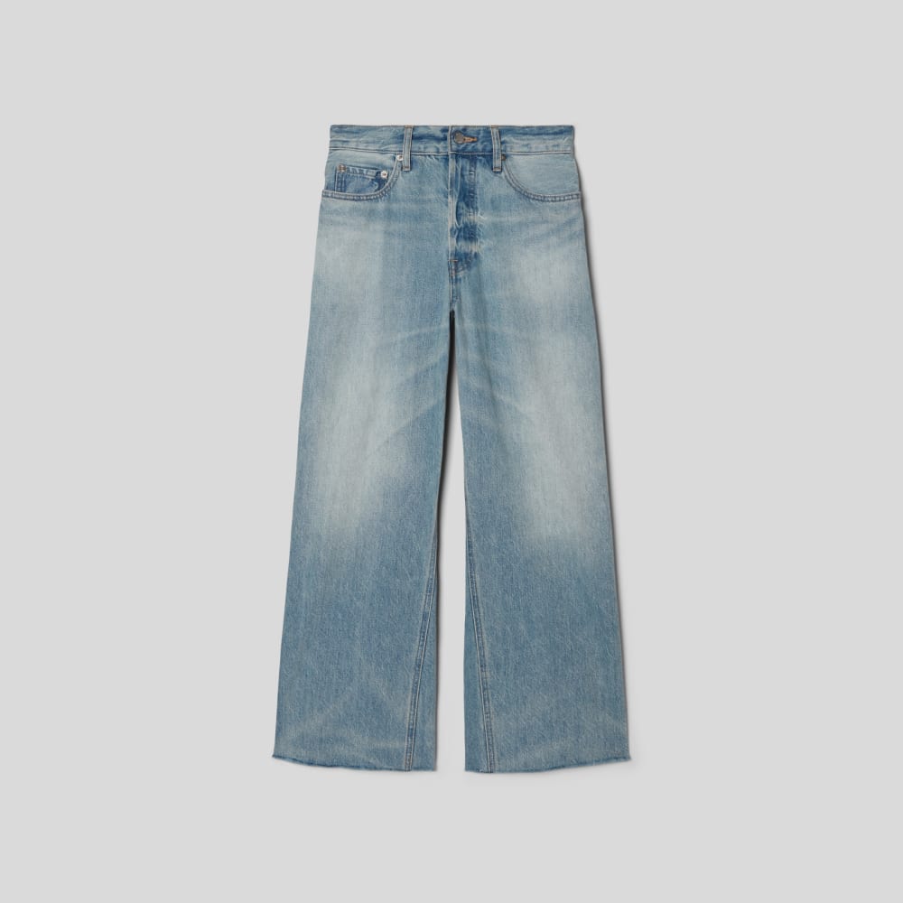 The Way-Wide Crop Jean in Sunfade Light — alternate view