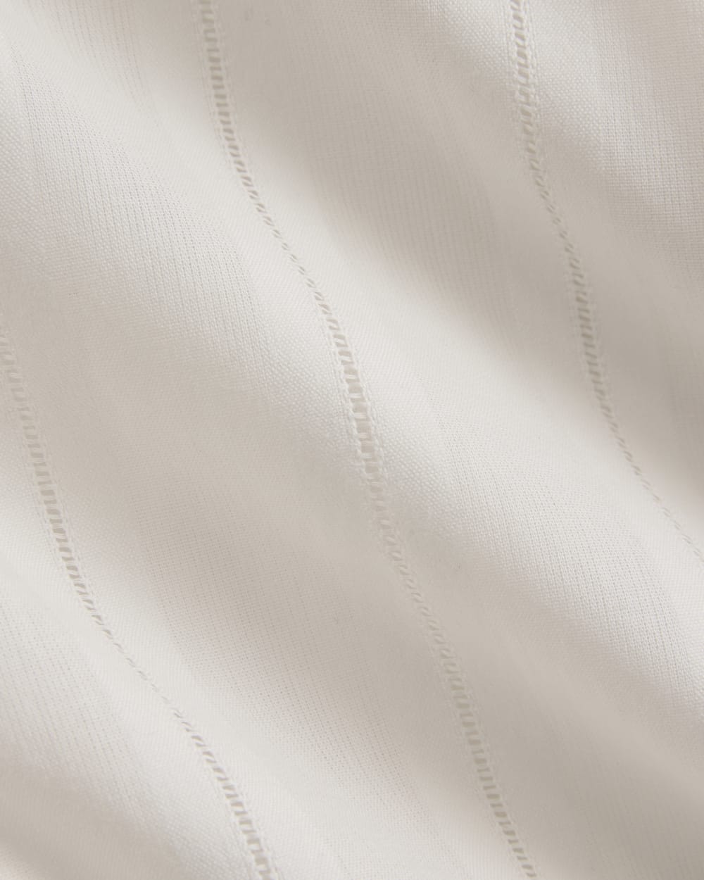 Textured Mini Collar Shirt in Bone — detail view
