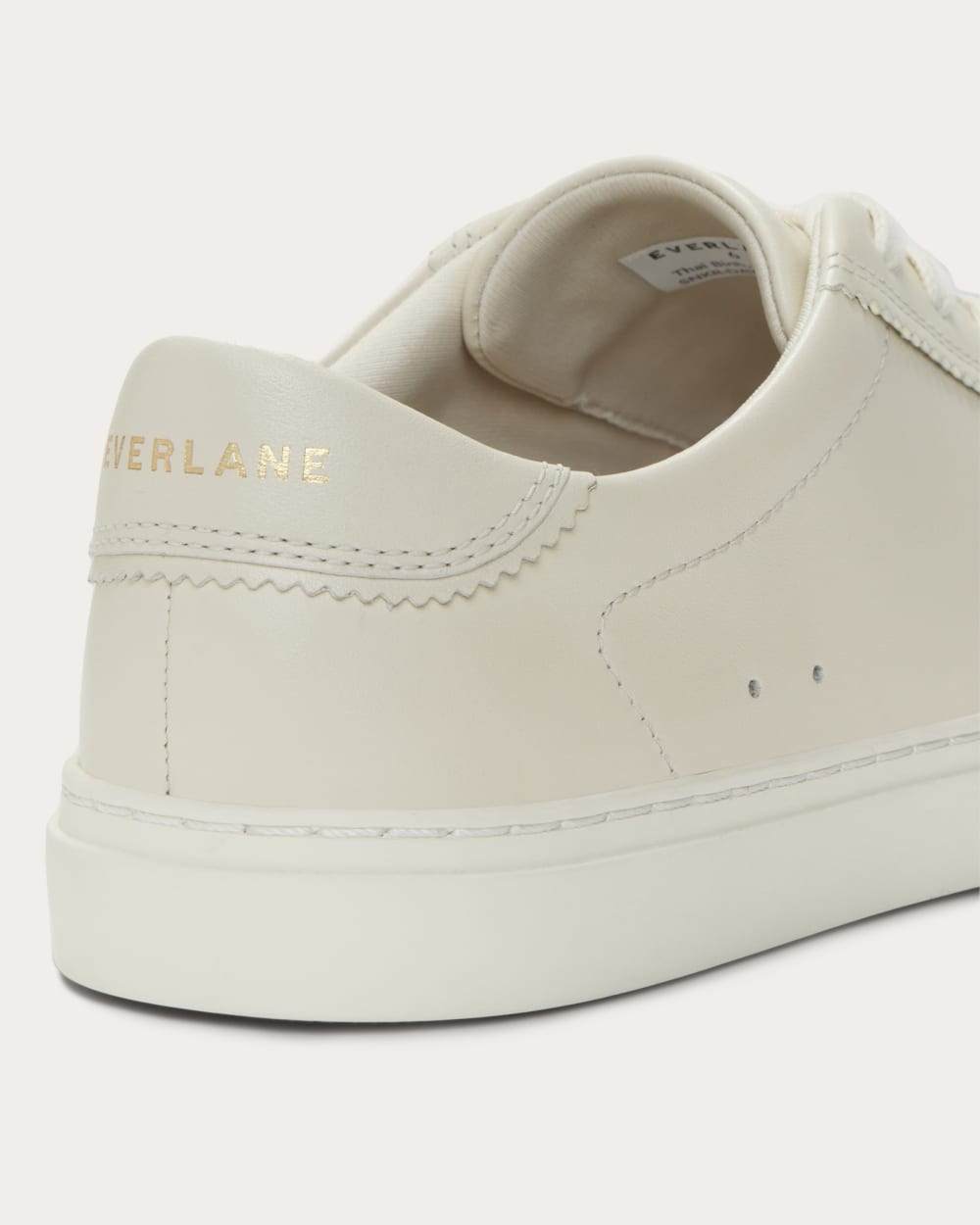 The Day Sneaker in Parchment — detail view
