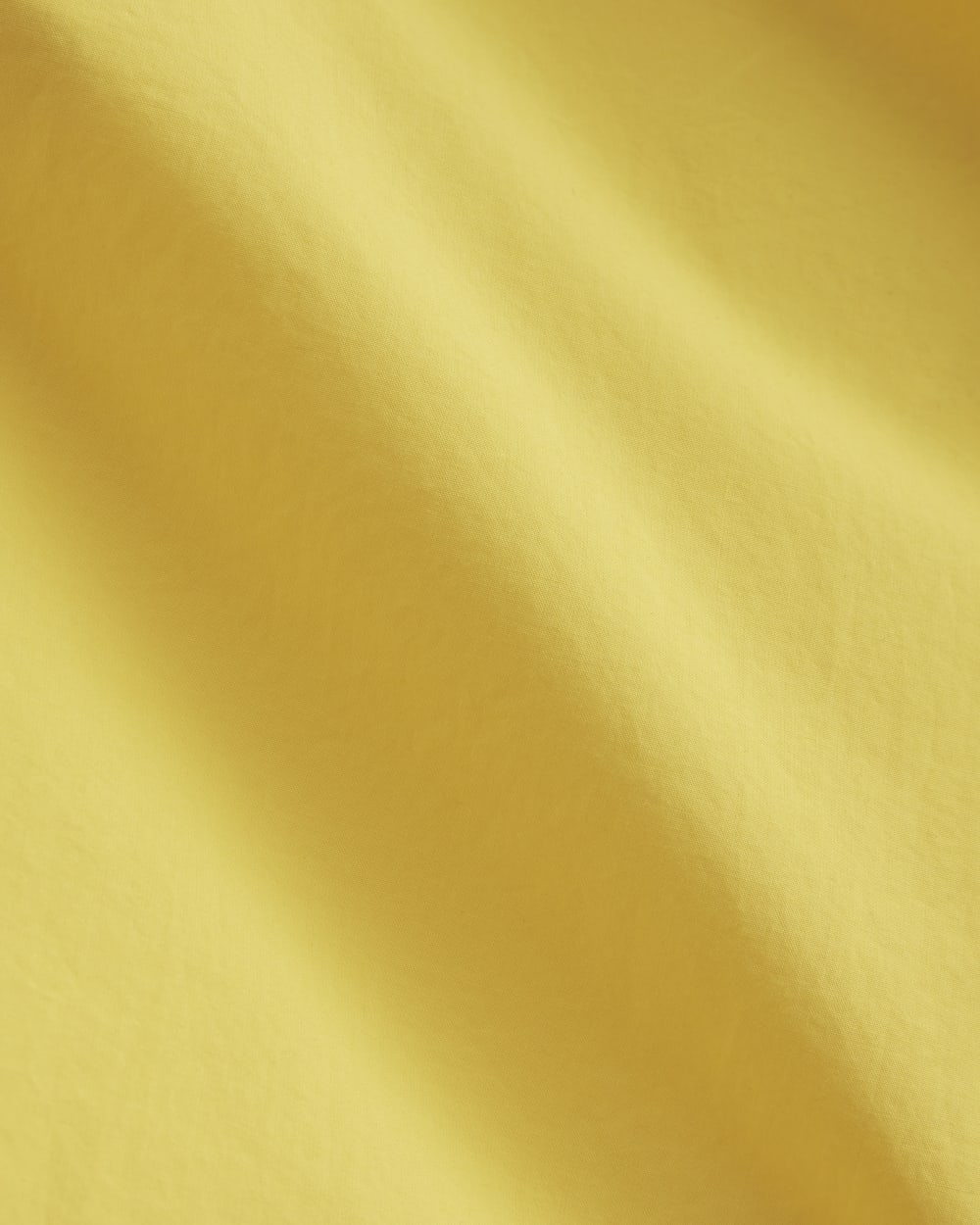 The Lace Trim Caftan Dress in High Visibility Yellow — detail view