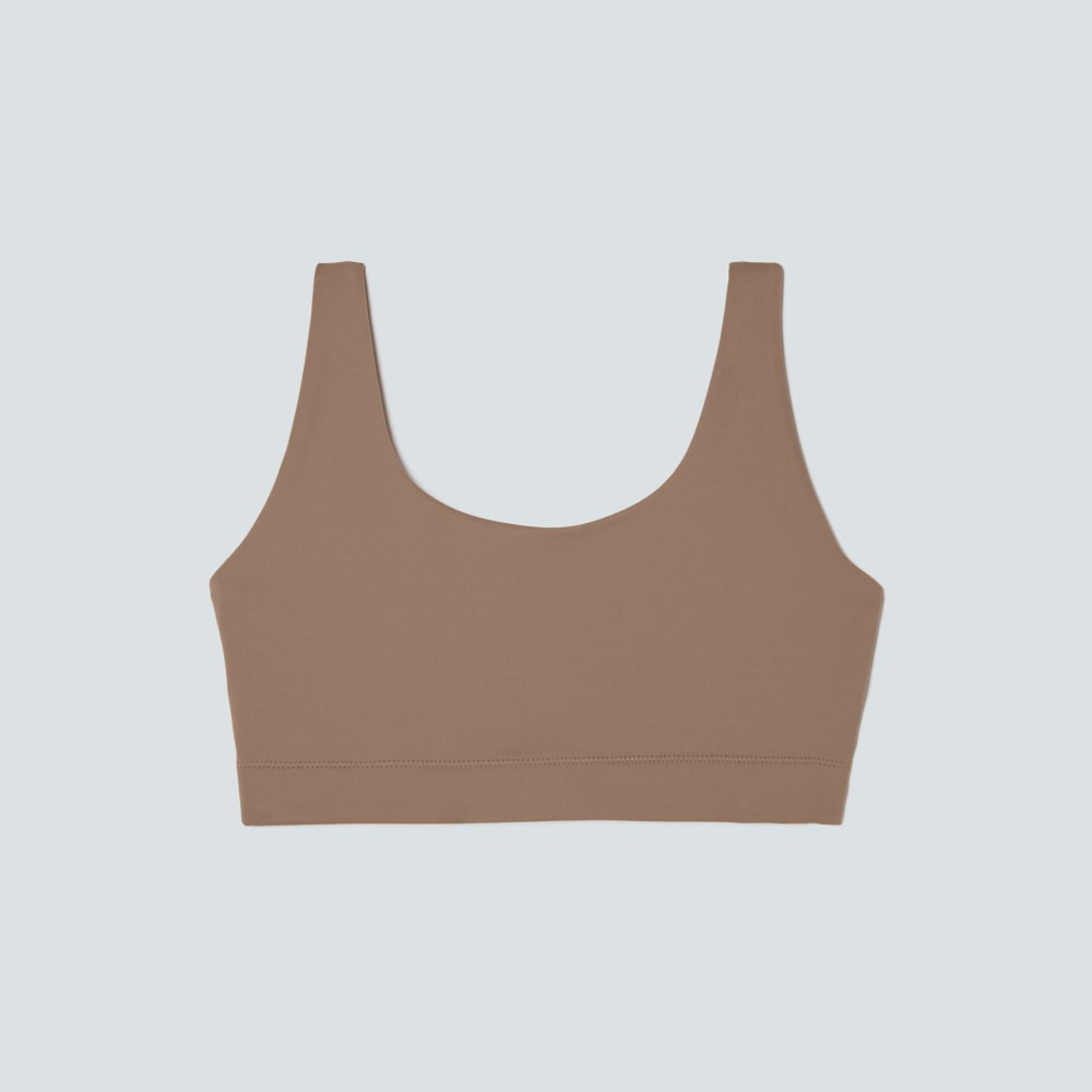 The Perform Bra® in Cocoa — front view