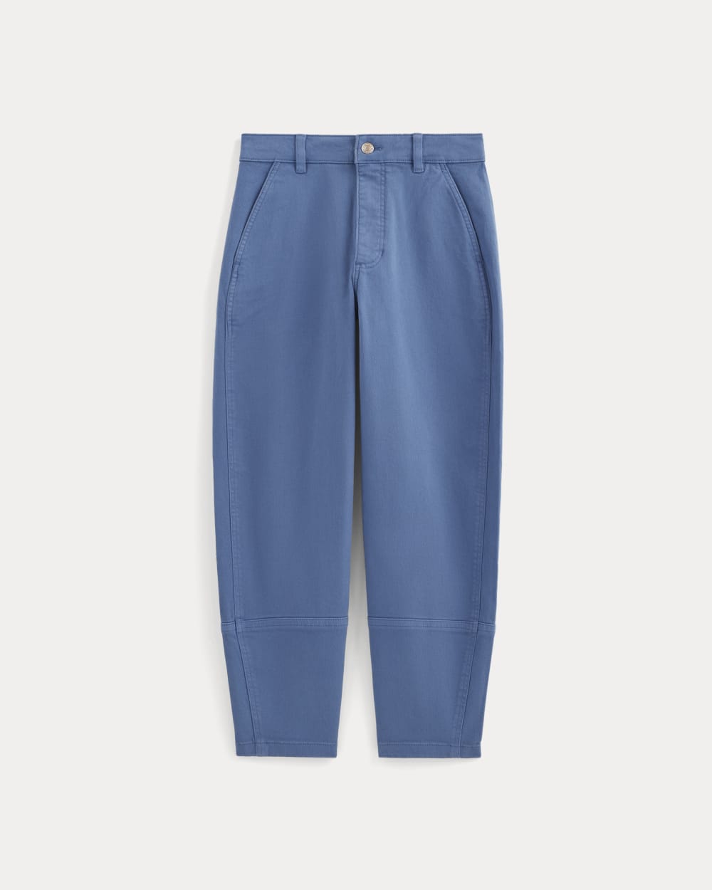 The Utility Barrel Pant in Cornflower Blue — alternate view